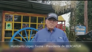 Vídeo de Humberto López-Tirone, Presidente de IBEROATUR, donde dedica unas palabras al VII Encuentro Iberoamericano de Turismo Rural.