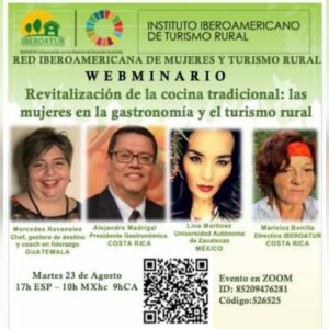 ¡¡¡WEBINAR!!! La Red Iberoamericana de Mujeres y Turismo Rural