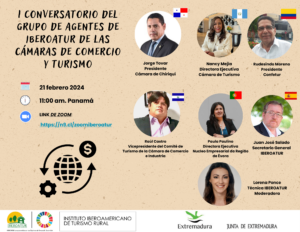IBEROATUR organiza el I Conversatorio de Cámaras de Comercio y Turismo Iberoamericanas