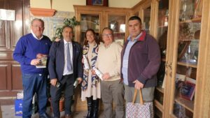 La Delegación de Uruguay y del Instituto Iberoamericano de Turismo Rural del que forma parte activa el Ayuntamiento de Almendralejo participa en las Candelas 2024