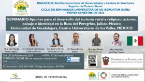 Comienzan los Seminarios 2024 de las Universidades Iberoamericanas de RIUCESTUR