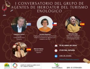 IBEROATUR organiza el I Conversatorio del Grupo de Agentes del Turismo Enológico